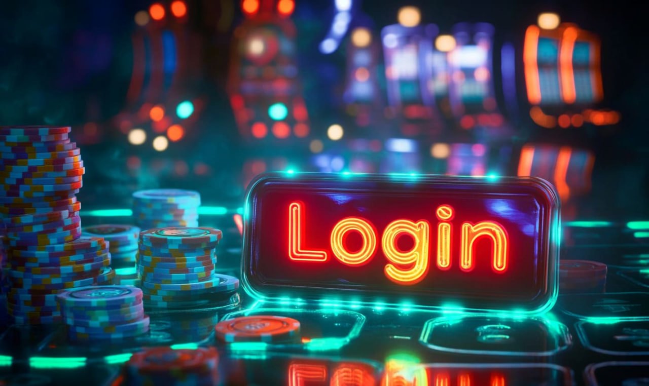 Ilustrasi pengguna yang bermain game hiburan dengan rasa aman dan nyaman berkat enkripsi data